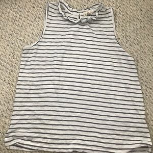 Anthropologie T. La Striped Tank Medium